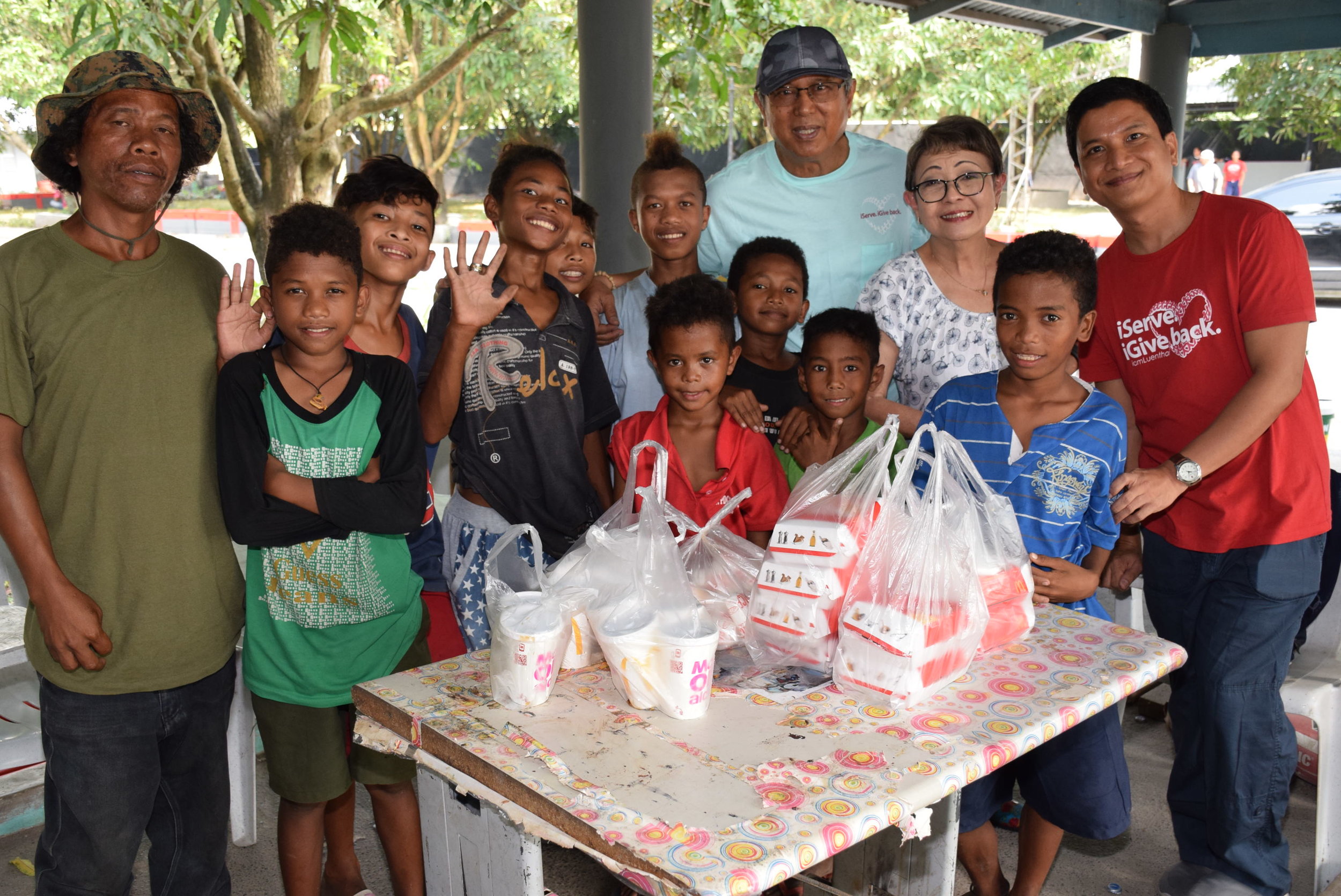 Vic supports the Tuloy Foundation
